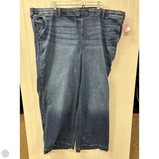 Jeans Flared By Torrid In Blue Denim, Size: 5x