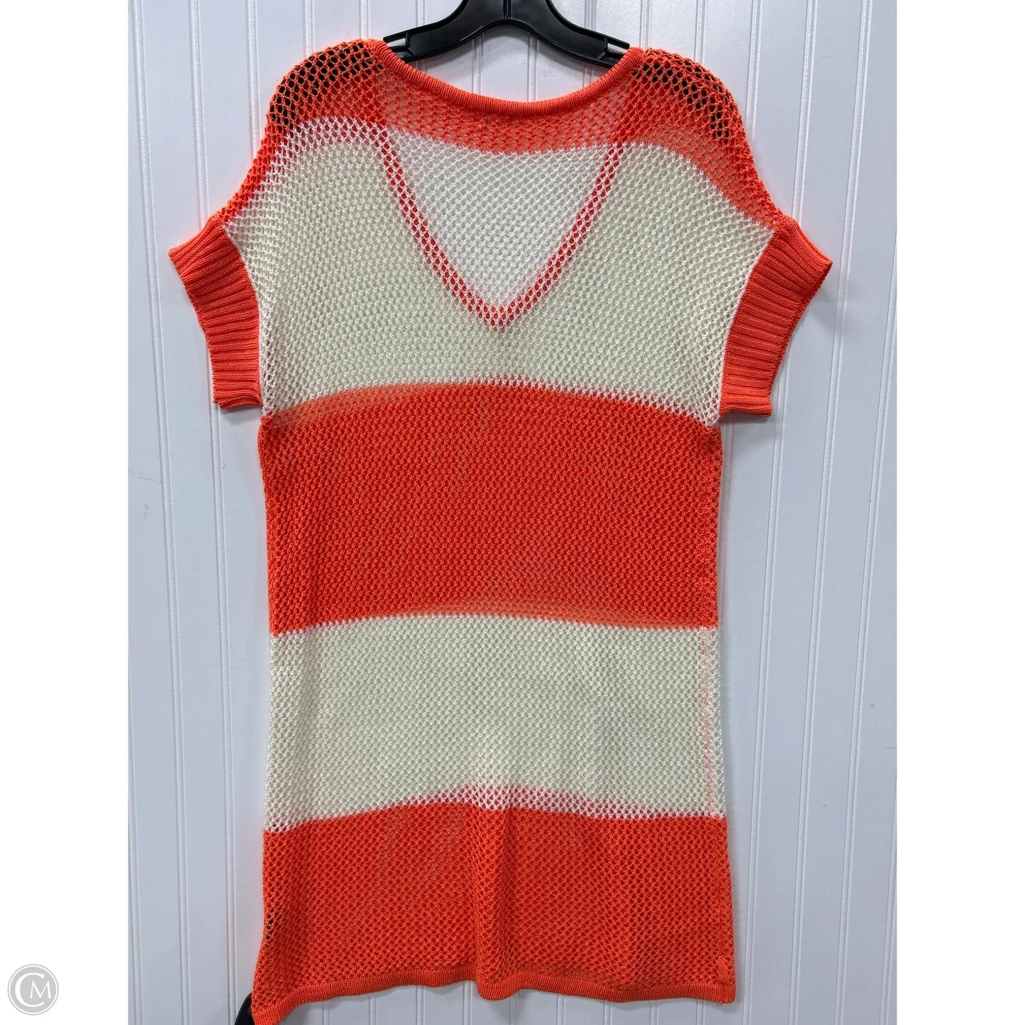 Swimwear Cover-up By Tobi In Cream & Orange