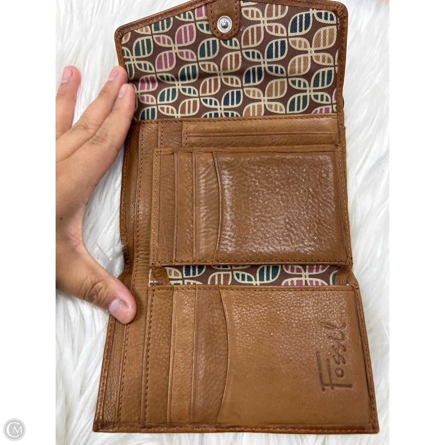 Wallet By Fossil, Size: Medium