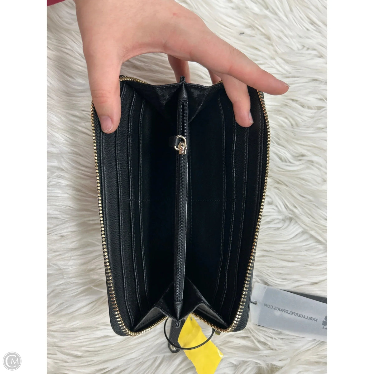 Wallet Designer By Karl Lagerfeld, Size: Large