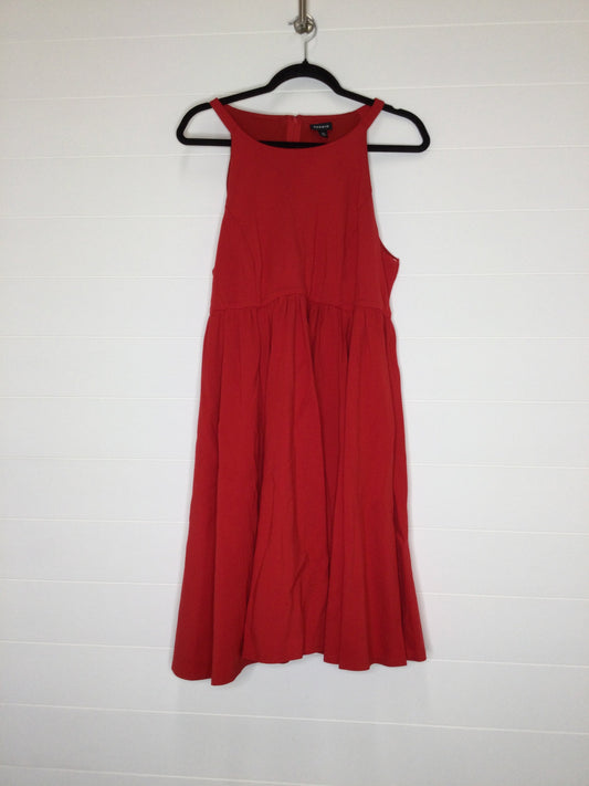 Red Dress Casual Midi Torrid, Size 16