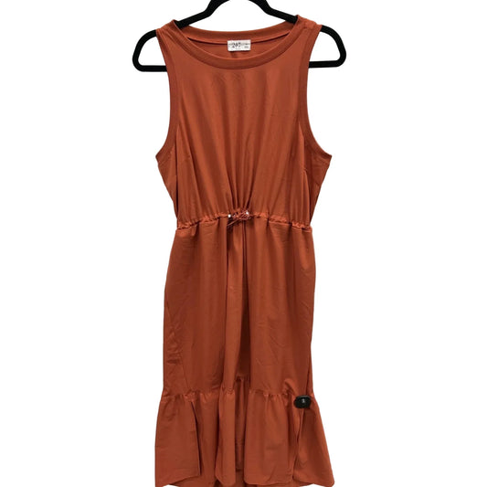 Dress Casual Maxi By Maurices In Orange, Size: Xl