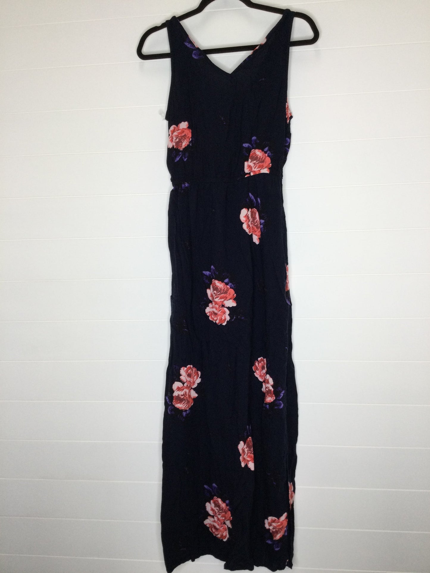 Navy Dress Casual Maxi Maurices, Size M