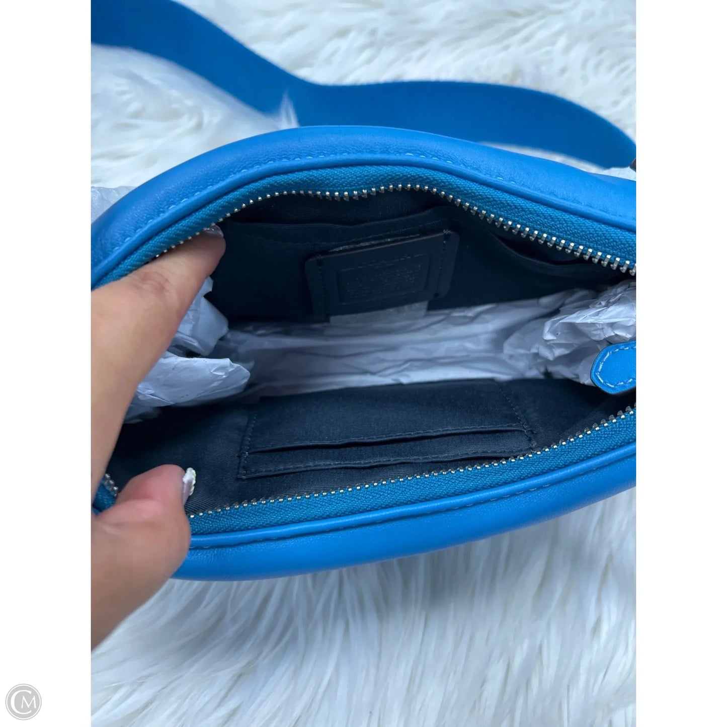 Crossbody Designer By Coach, Size: Small