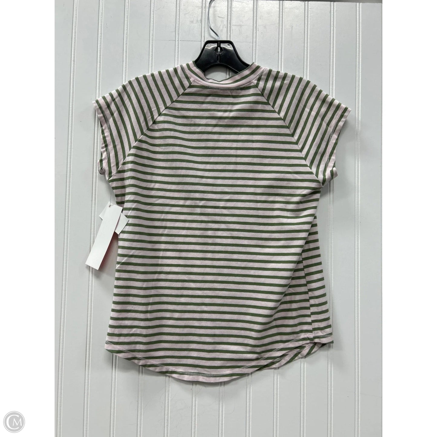 Top Short Sleeve By Pilcro In Green, Size: M