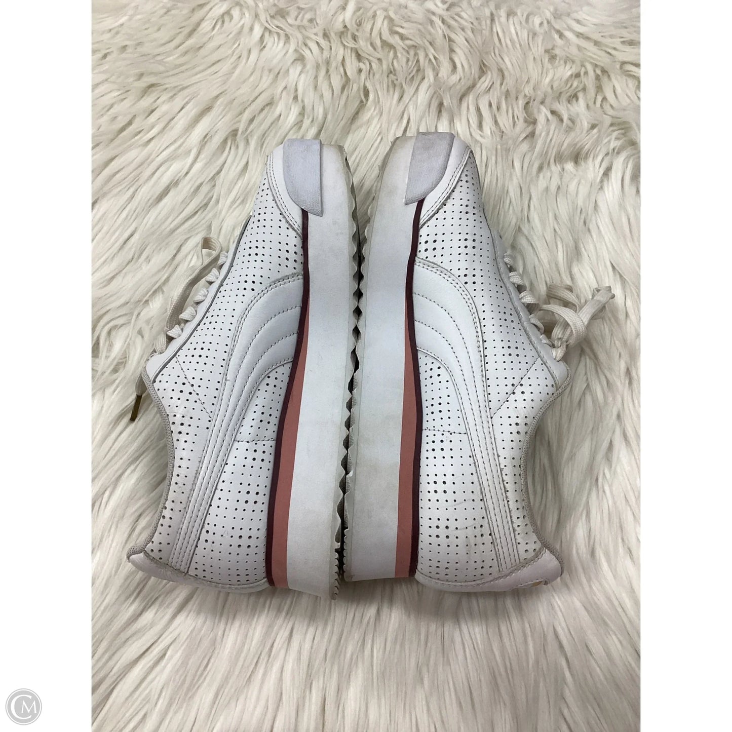 Shoes Athletic By Puma In White, Size: 8