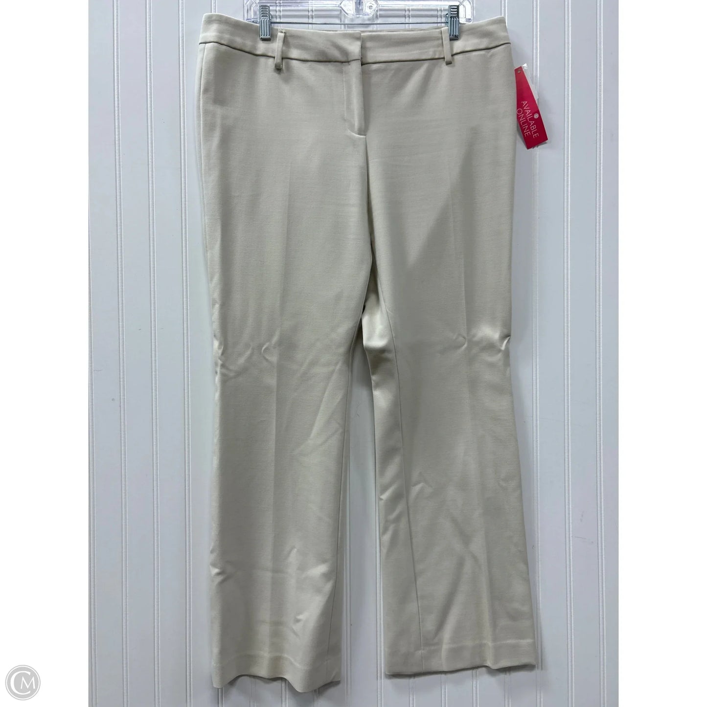 Pants Dress By Talbots In Cream, Size: 14