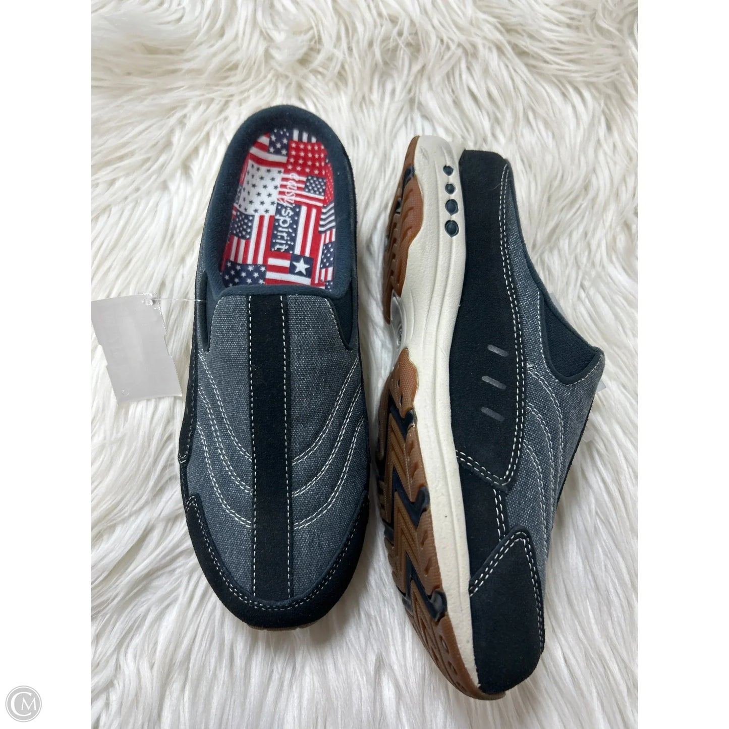 Shoes Flats By Easy Spirit In Blue, Size: 8.5