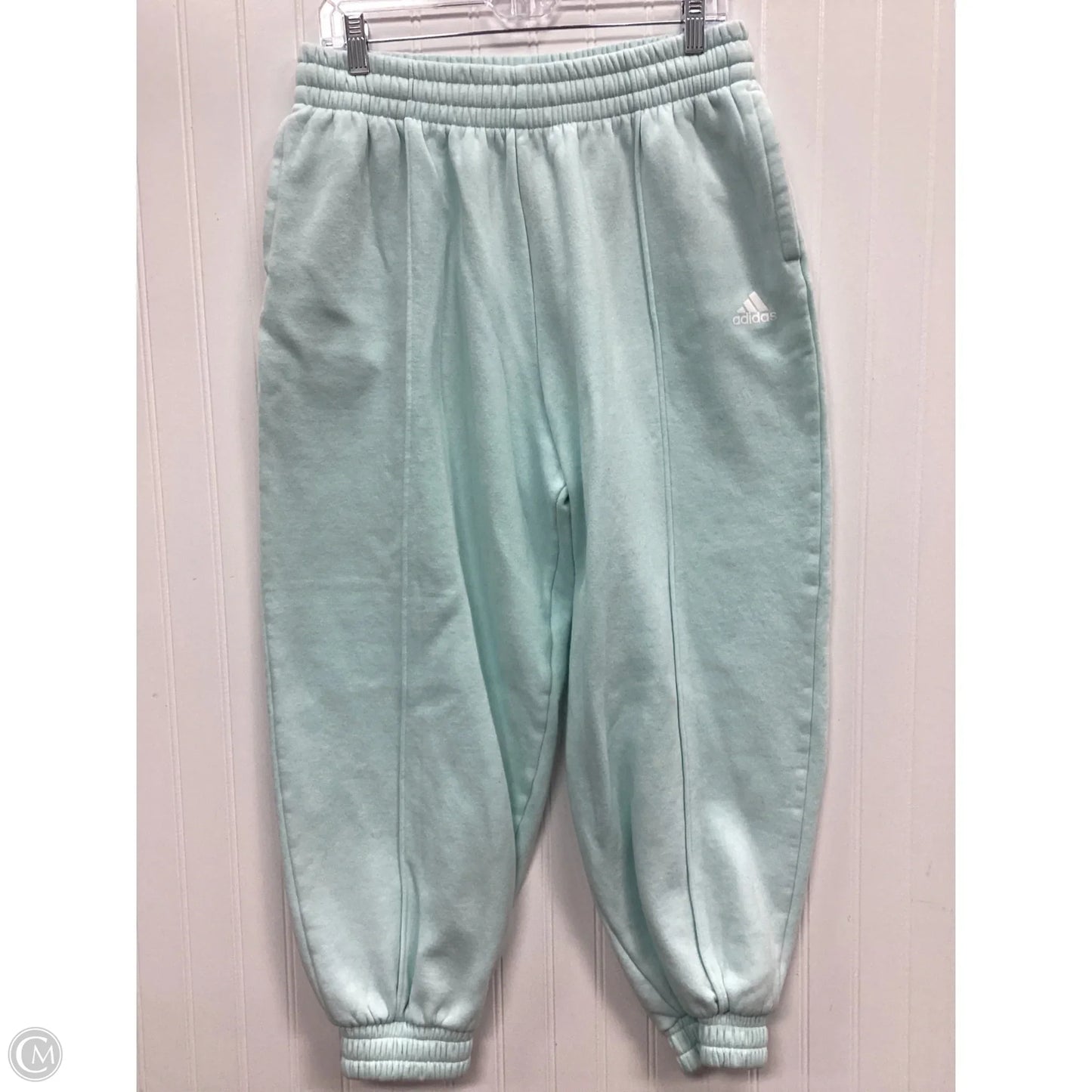 Athletic Pants By Adidas In Blue, Size: L