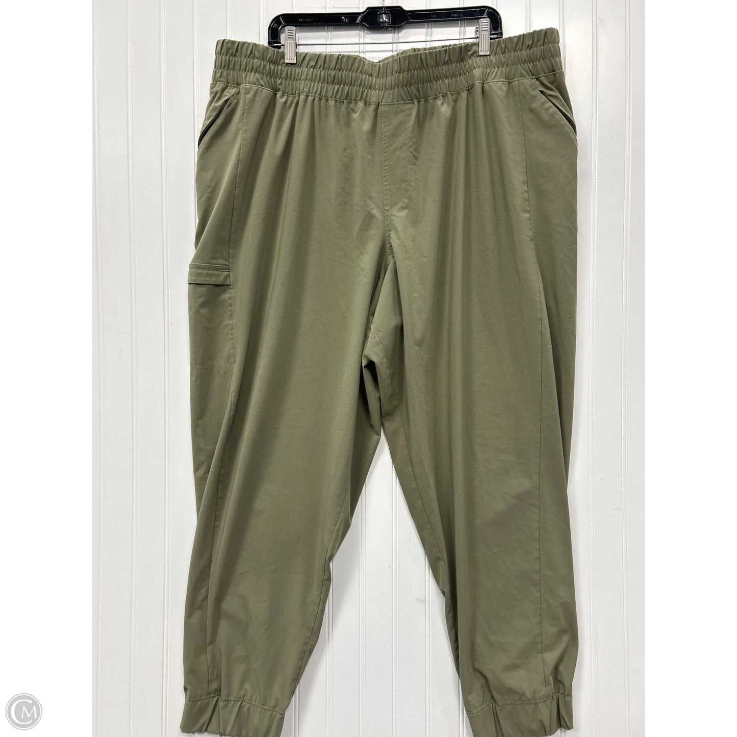 Athletic Pants By Columbia In Green, Size: 2x