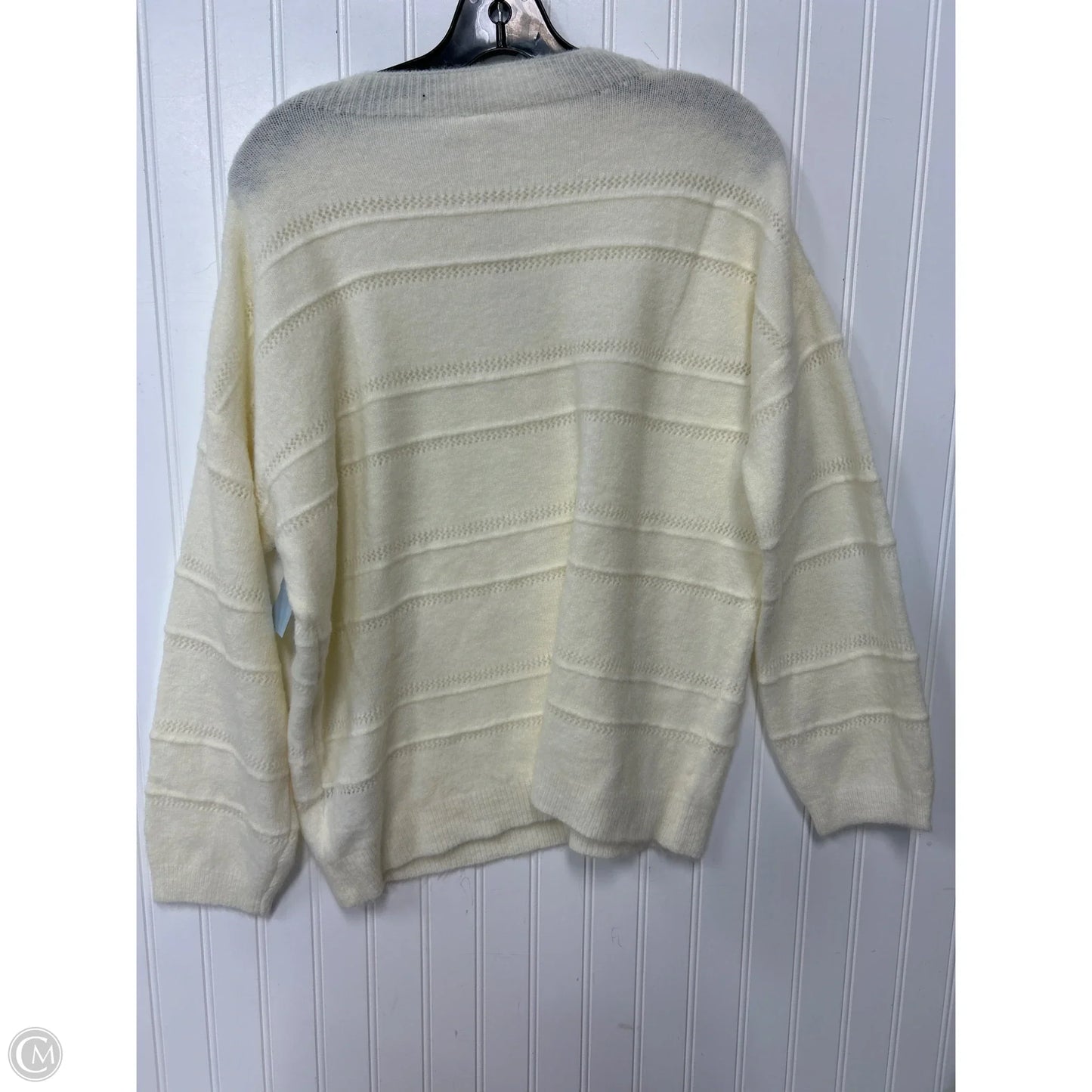 Sweater By Wishlist In Cream, Size: M