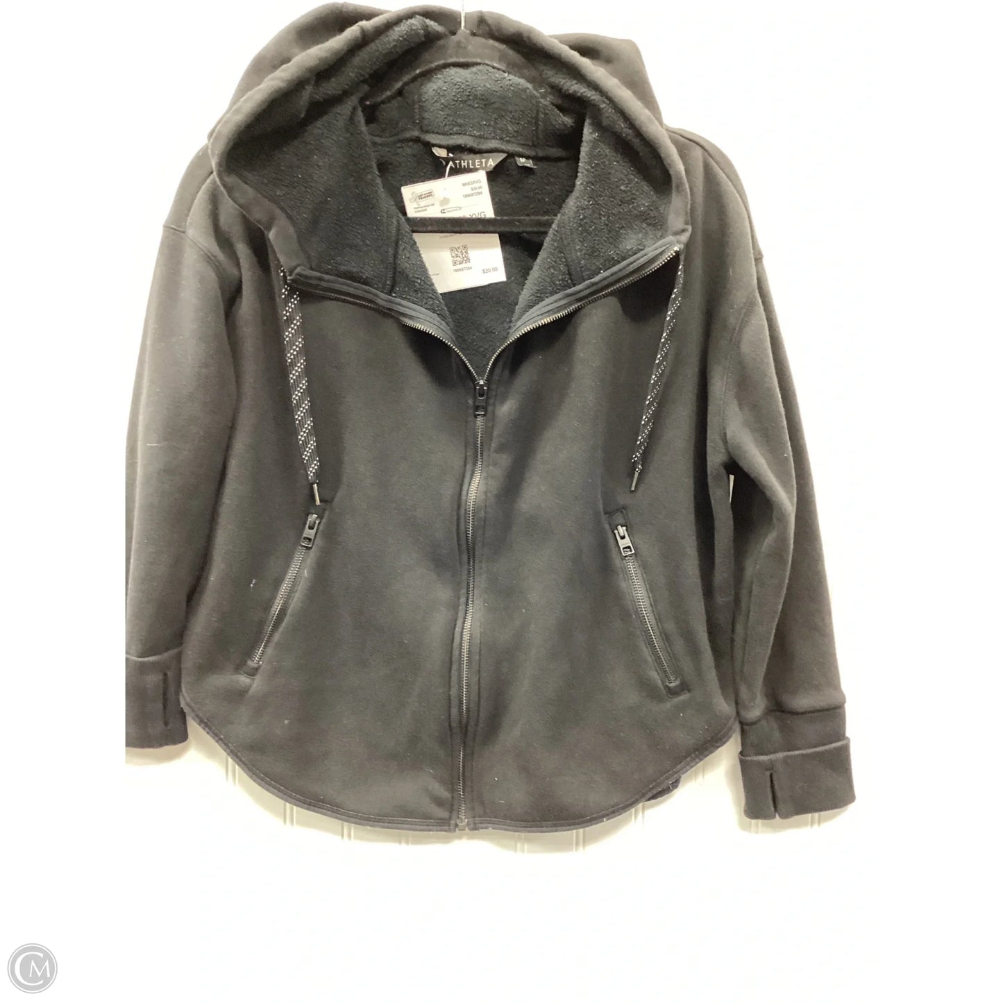 Athletic Jacket By Athleta In Black, Size: Sp
