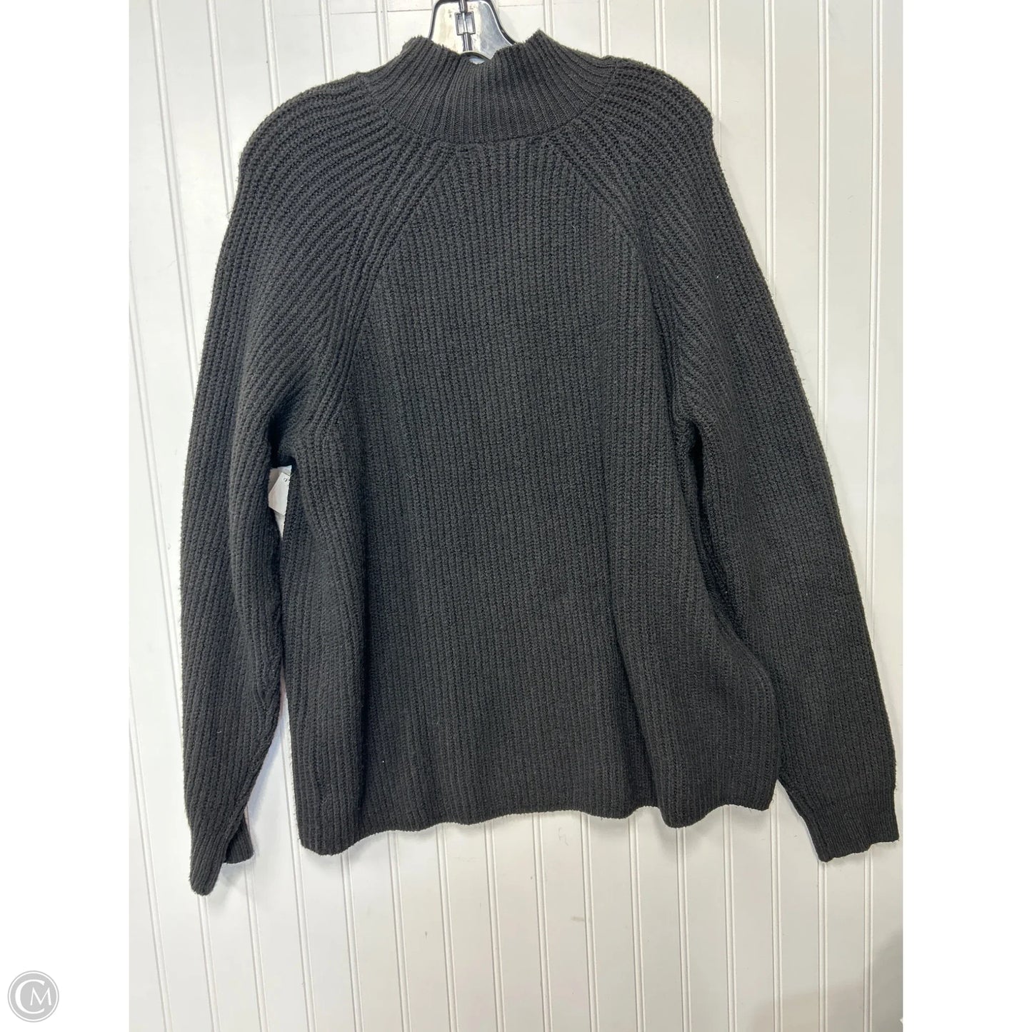 Sweater By Liz Claiborne In Black, Size: 1x