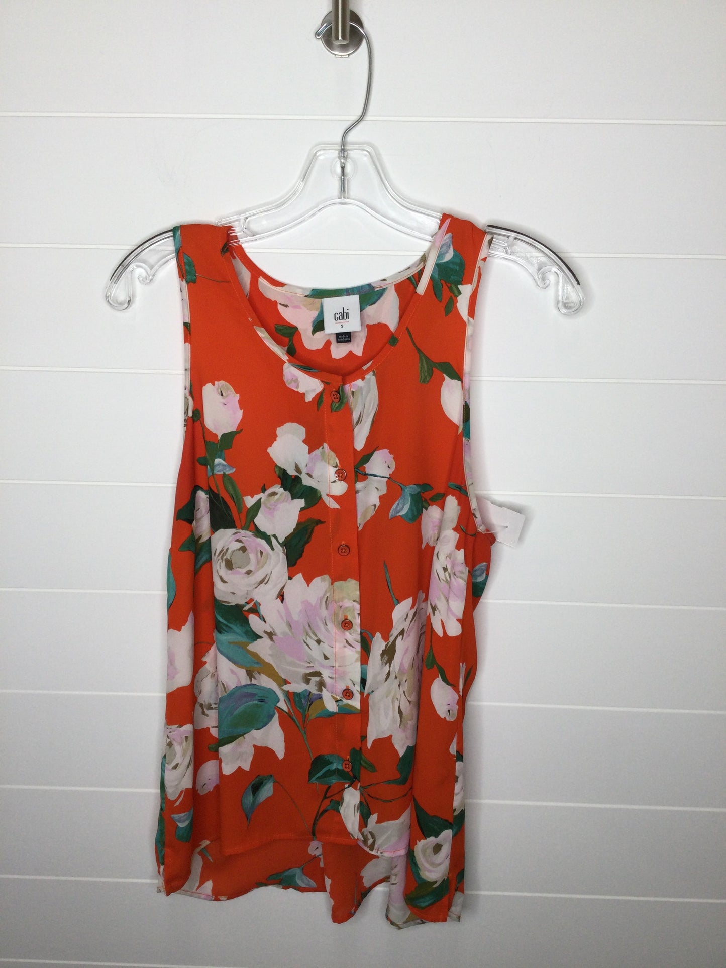 Top Sleeveless By Cabi  Size: S