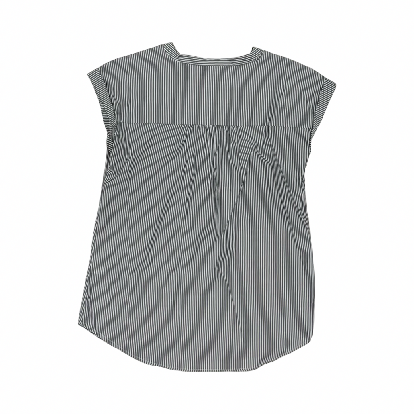 Blouse Sleeveless By Apt 9 In Grey & White, Size:Xs