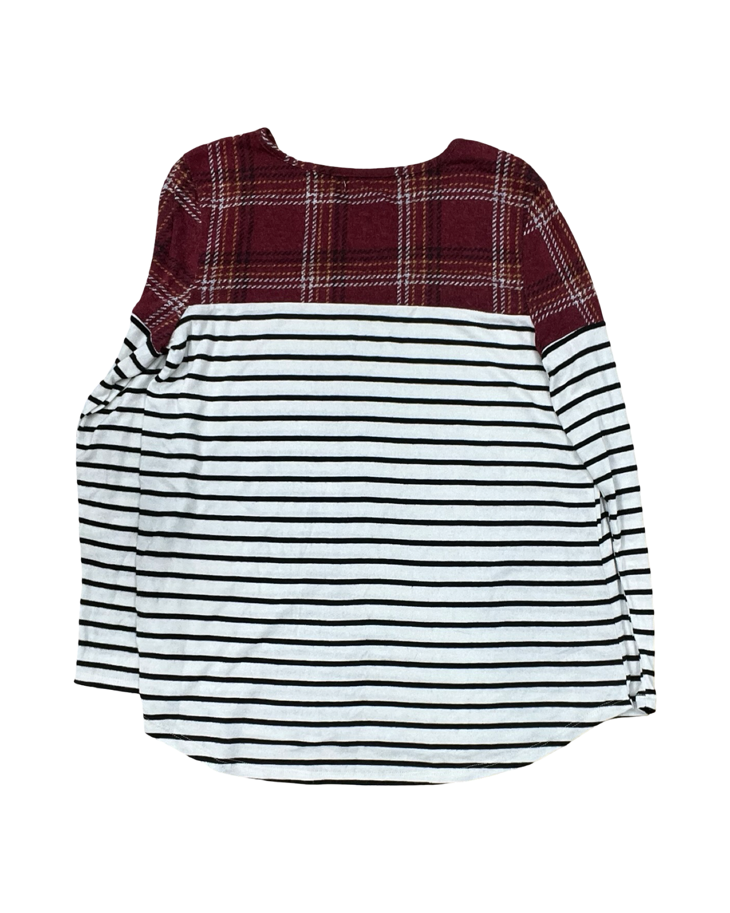 Top Ls By Maurices In Black & White, Size:L