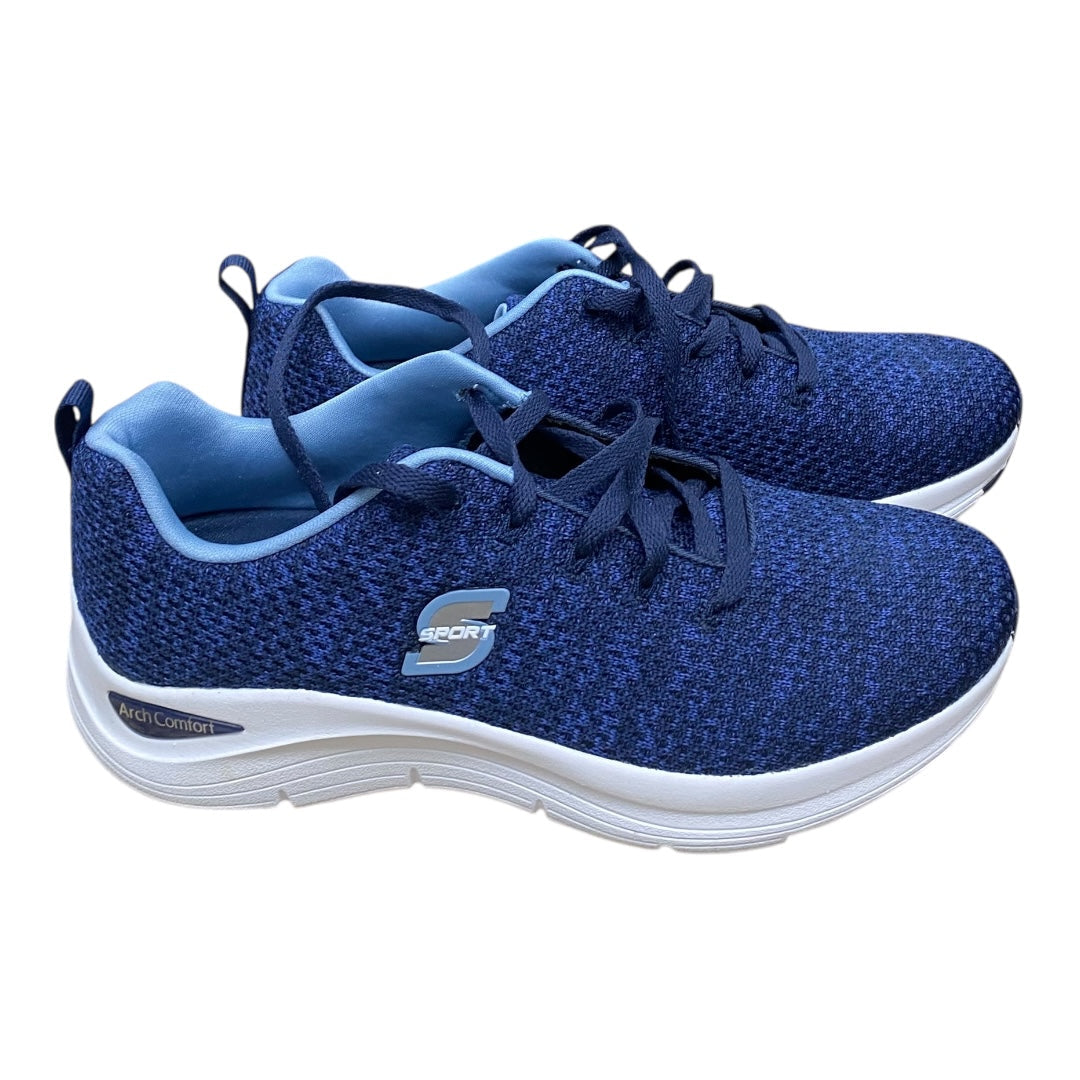 Shoes Athletic By Skechers In Blue, Size:8.5
