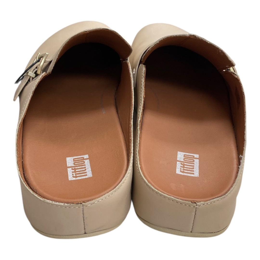 Shoes Heels Block By Fitflop In Tan, Size:11