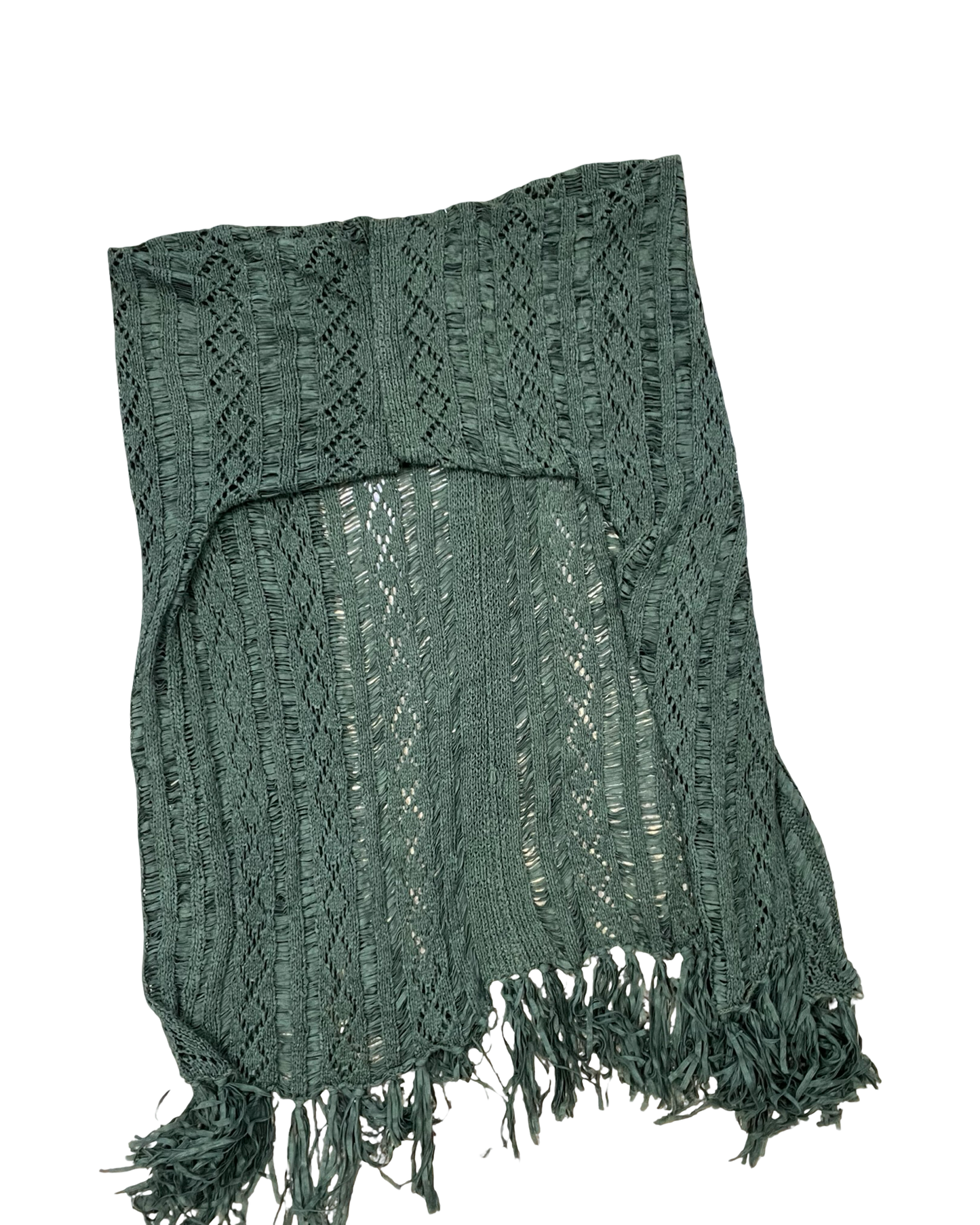 Cardigan By Rock & Roll In Green, Size:Xl