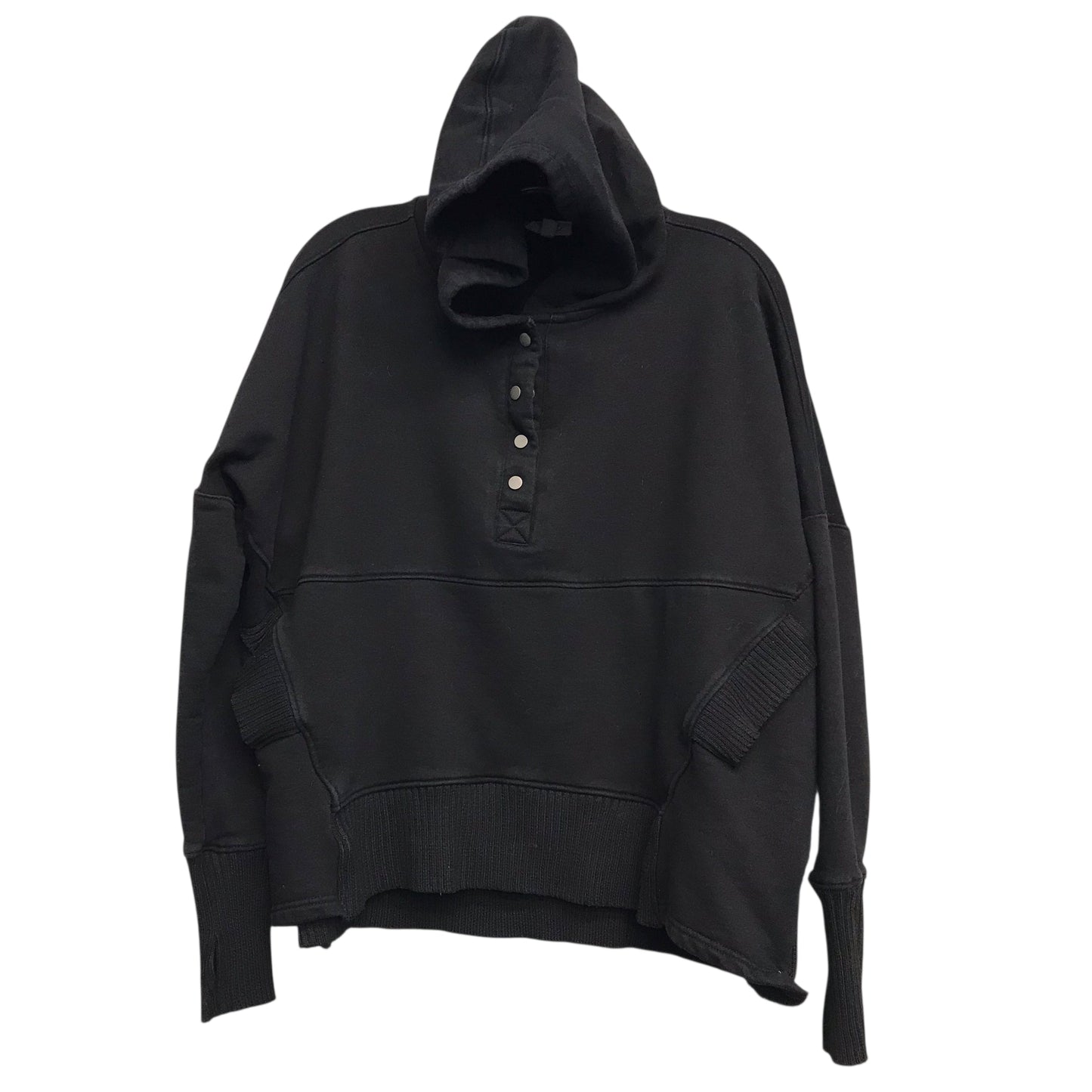 Sweatshirt Hoodie By Bucket List In Black, Size:M