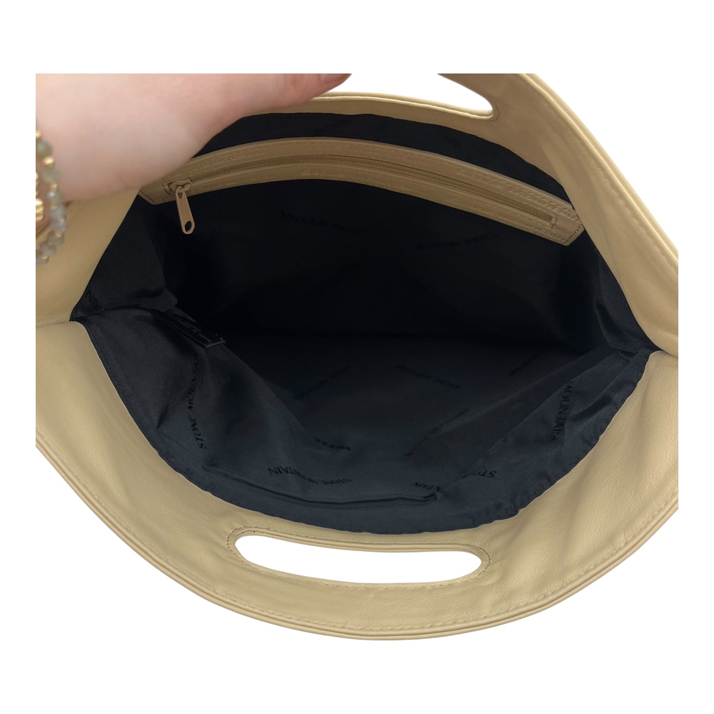 Clutch By Stone Mountain In Tan, Size:Large