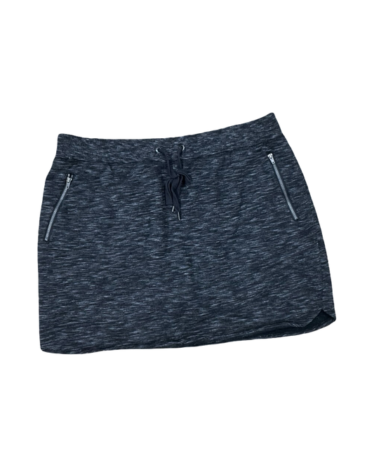 Skirt Mini & Short By Green Tea In Grey, Size:1X