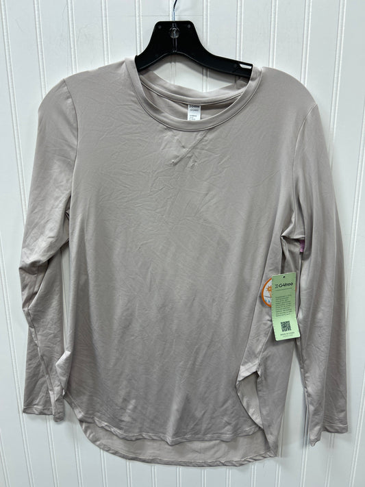 Athletic Top Ls Crewneck By Cmc In Tan, Size:M