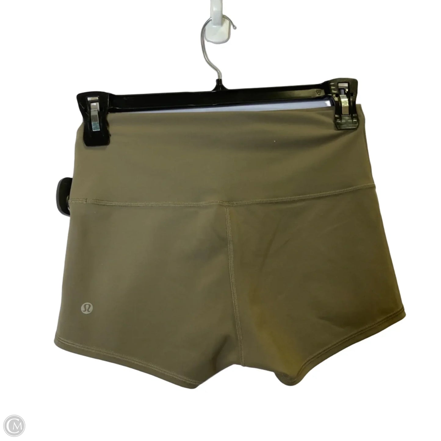 Athletic Shorts By Lululemon In Tan, Size: 10