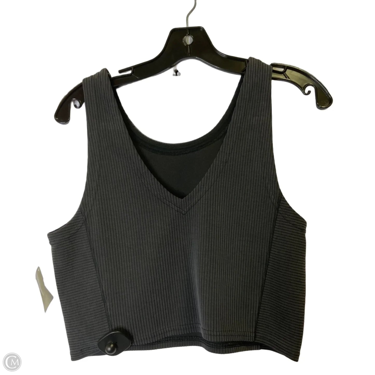 Athletic Tank Top By Lululemon In Grey, Size: 10