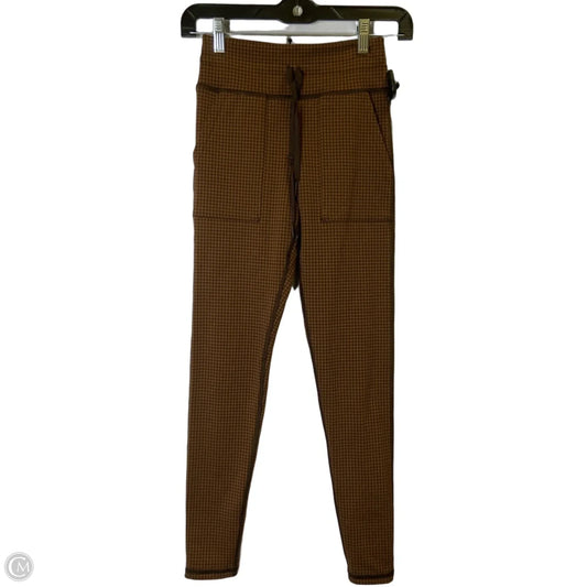 Athletic Leggings By Offline In Brown, Size: S