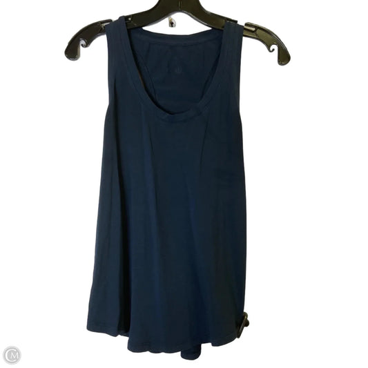 Athletic Tank Top By Lululemon In Navy, Size: M