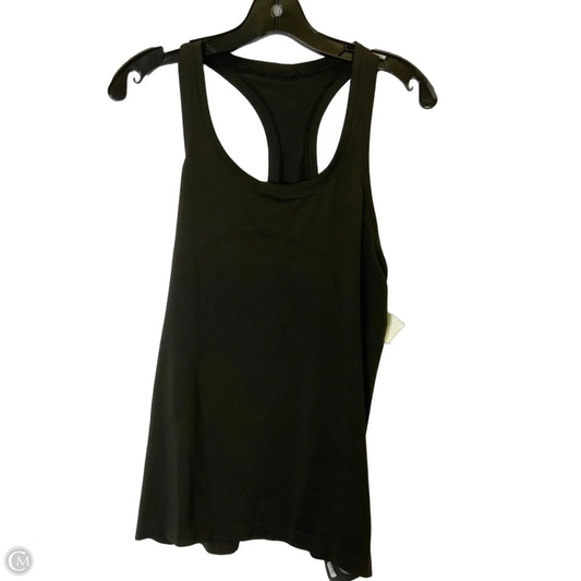 Athletic Tank Top By Lululemon In Black, Size: 10