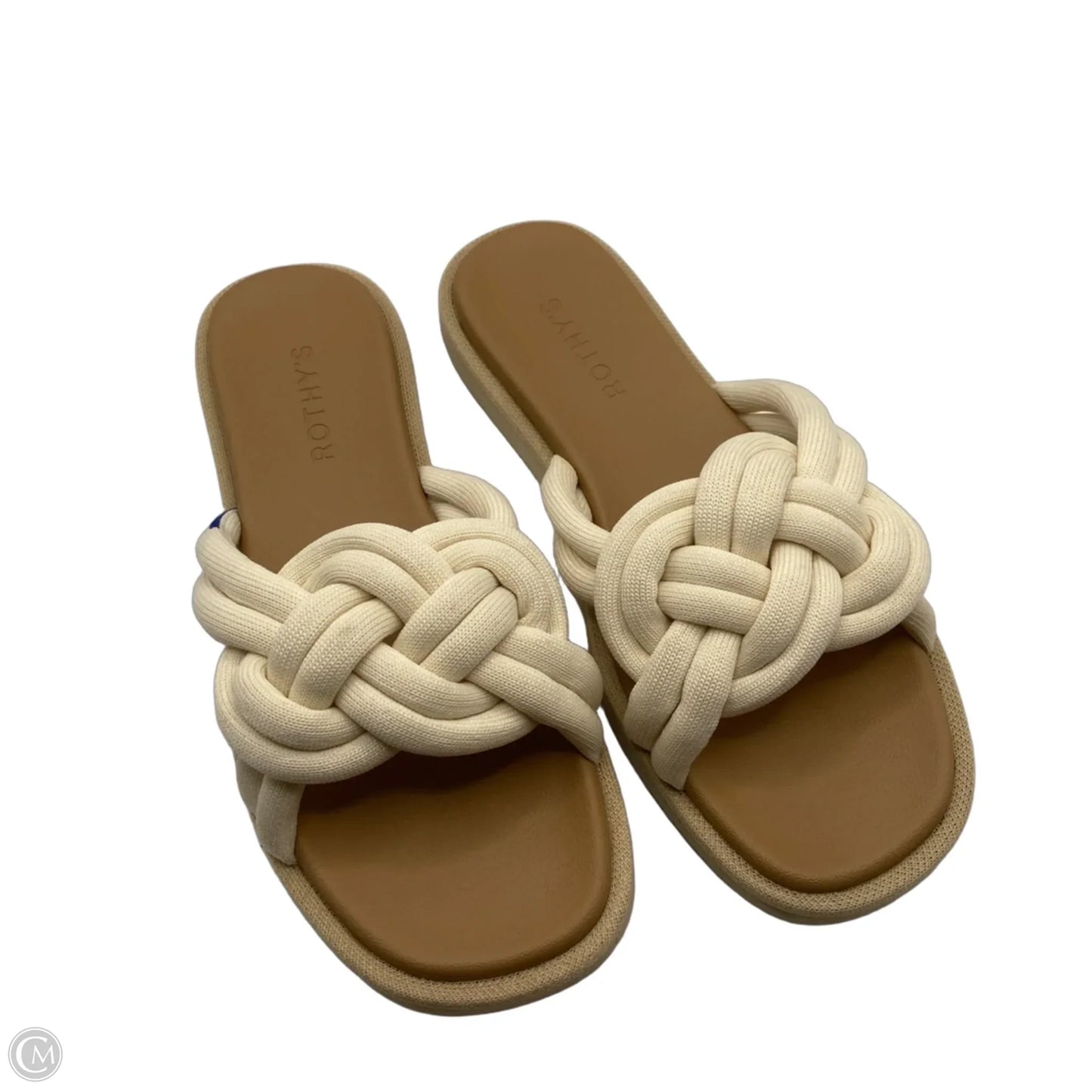 Sandals Flats By Rothys In Cream, Size: 8