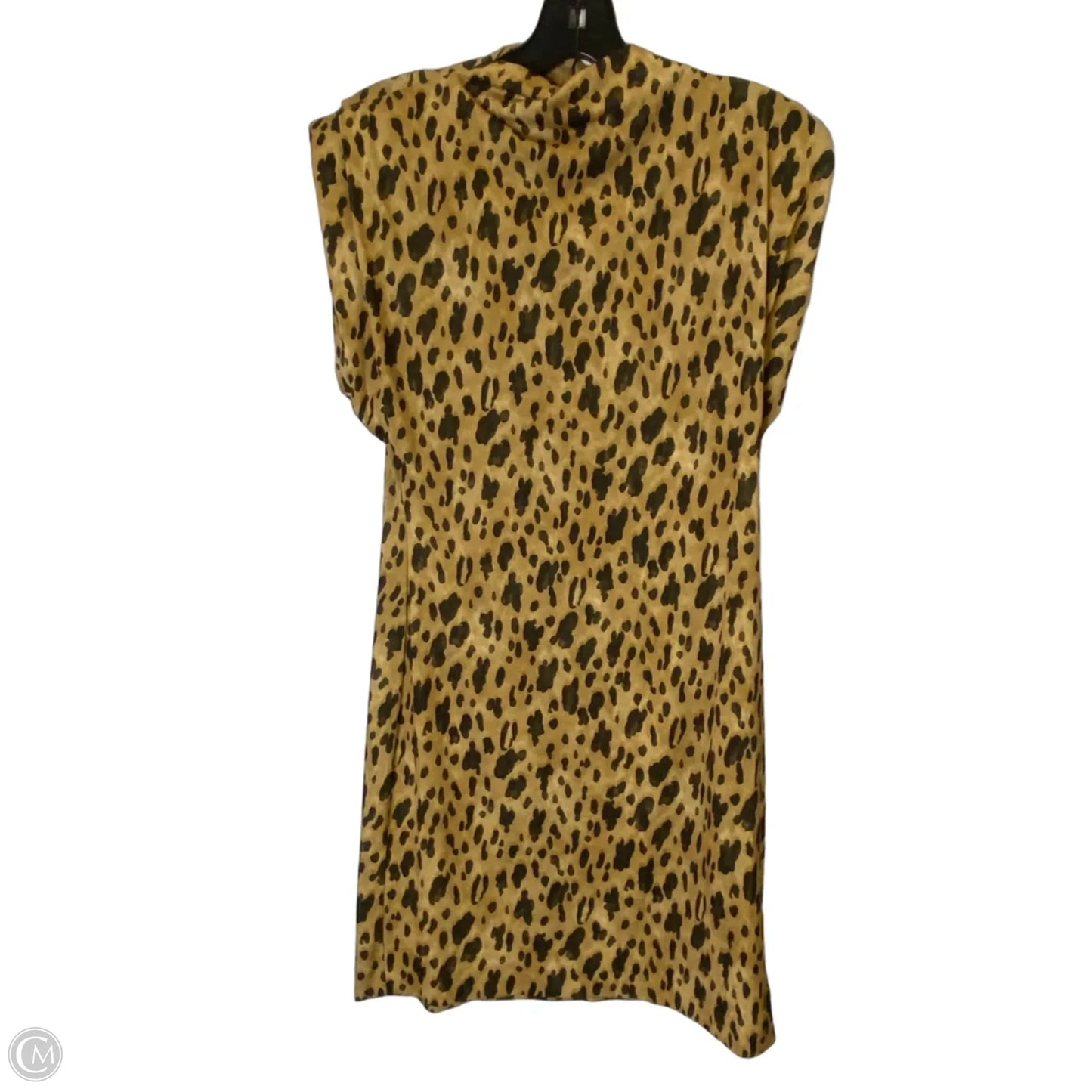 Dress Casual Short By Zara In Animal Print, Size: L