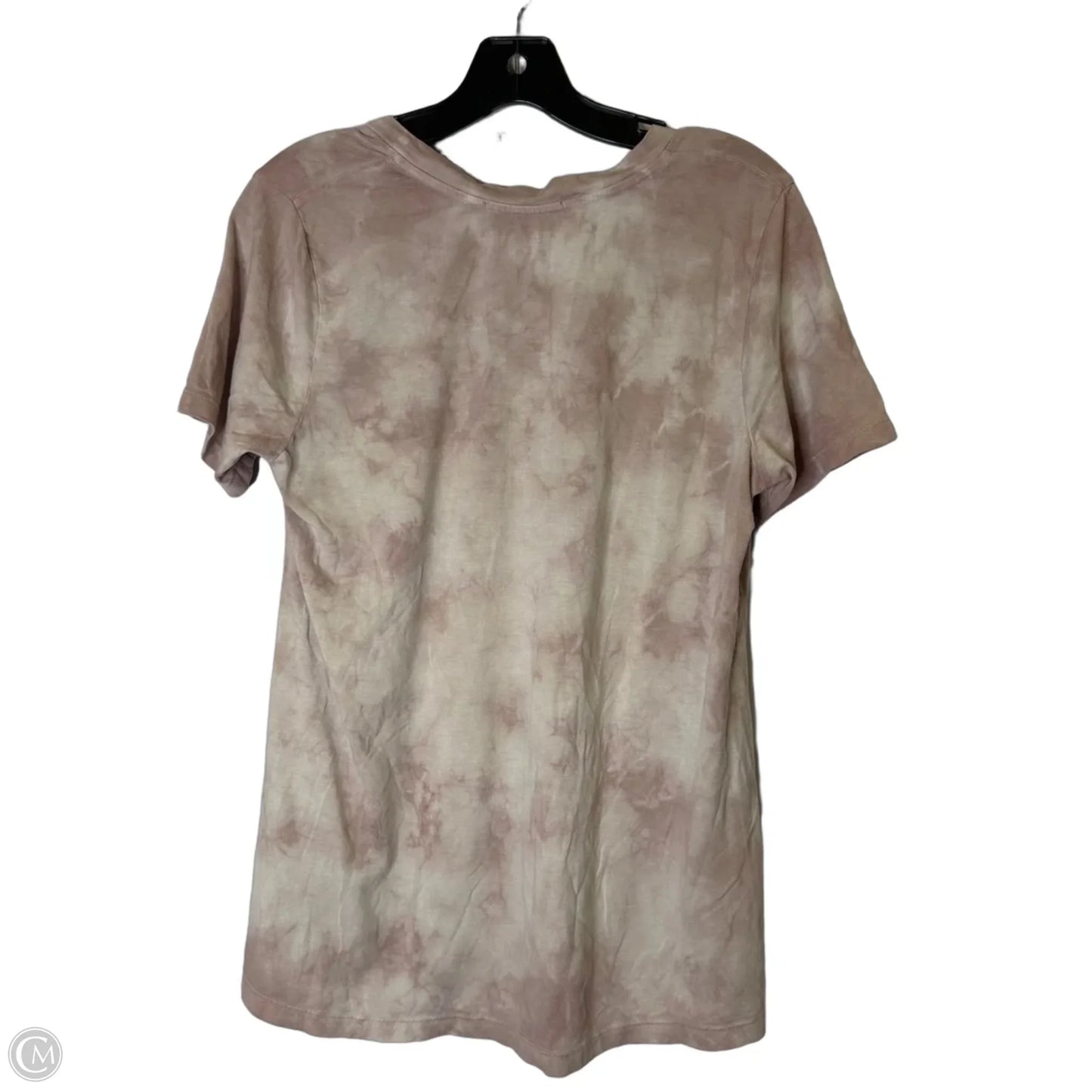 Top Short Sleeve Basic By Johnny Was In Purple, Size: M