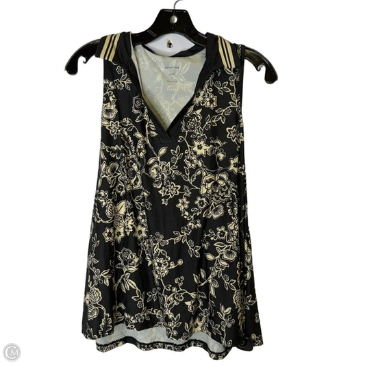 Top Sleeveless By Johnny Was In Black, Size: M