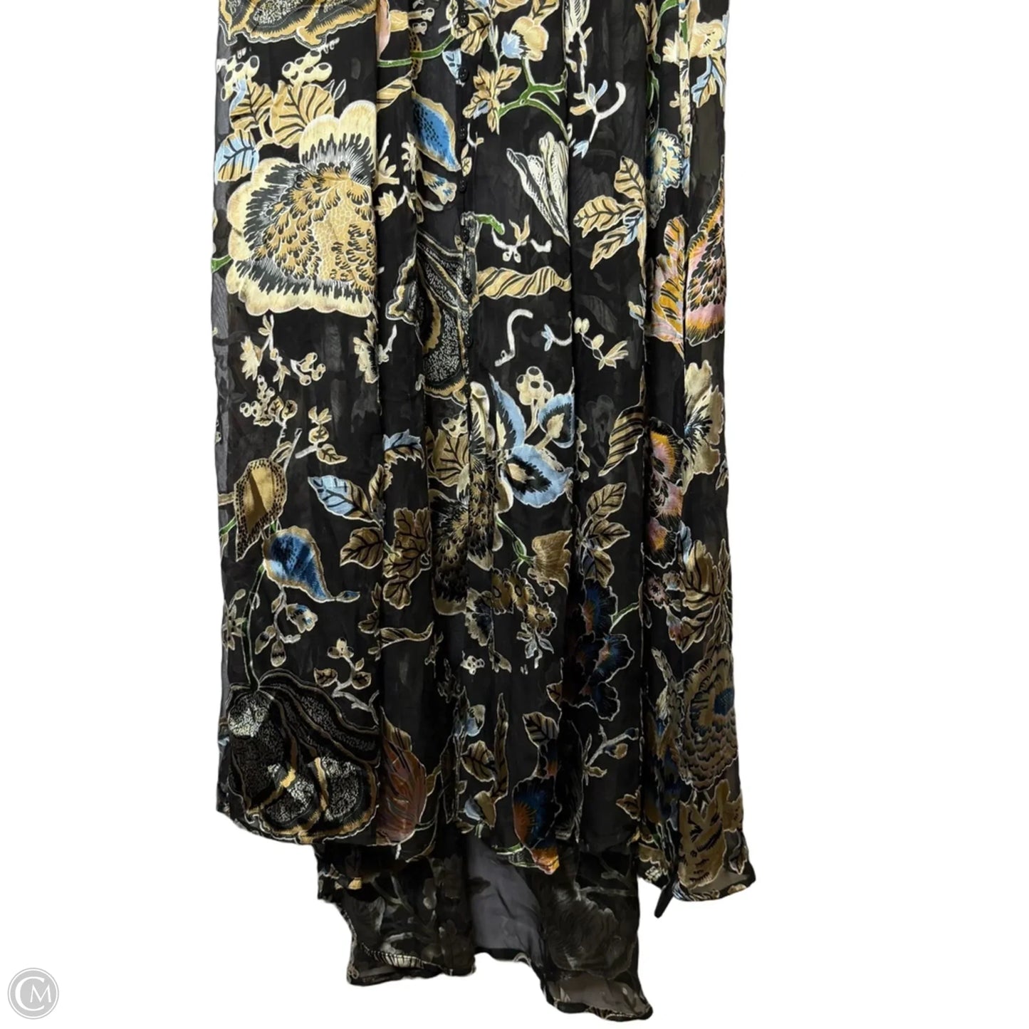 Dress Casual Maxi By Johnny Was In Black, Size: M