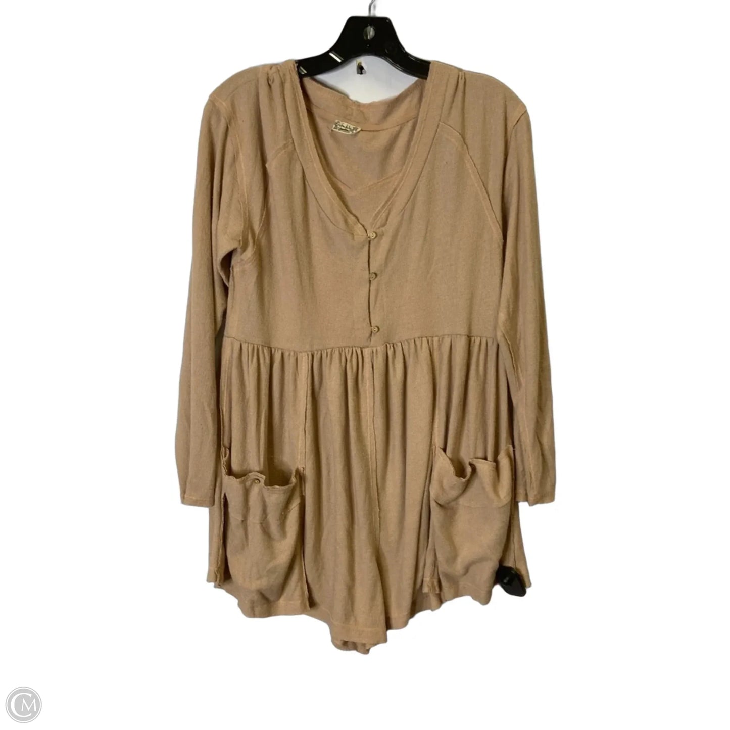 Romper By Free People In Tan, Size: M