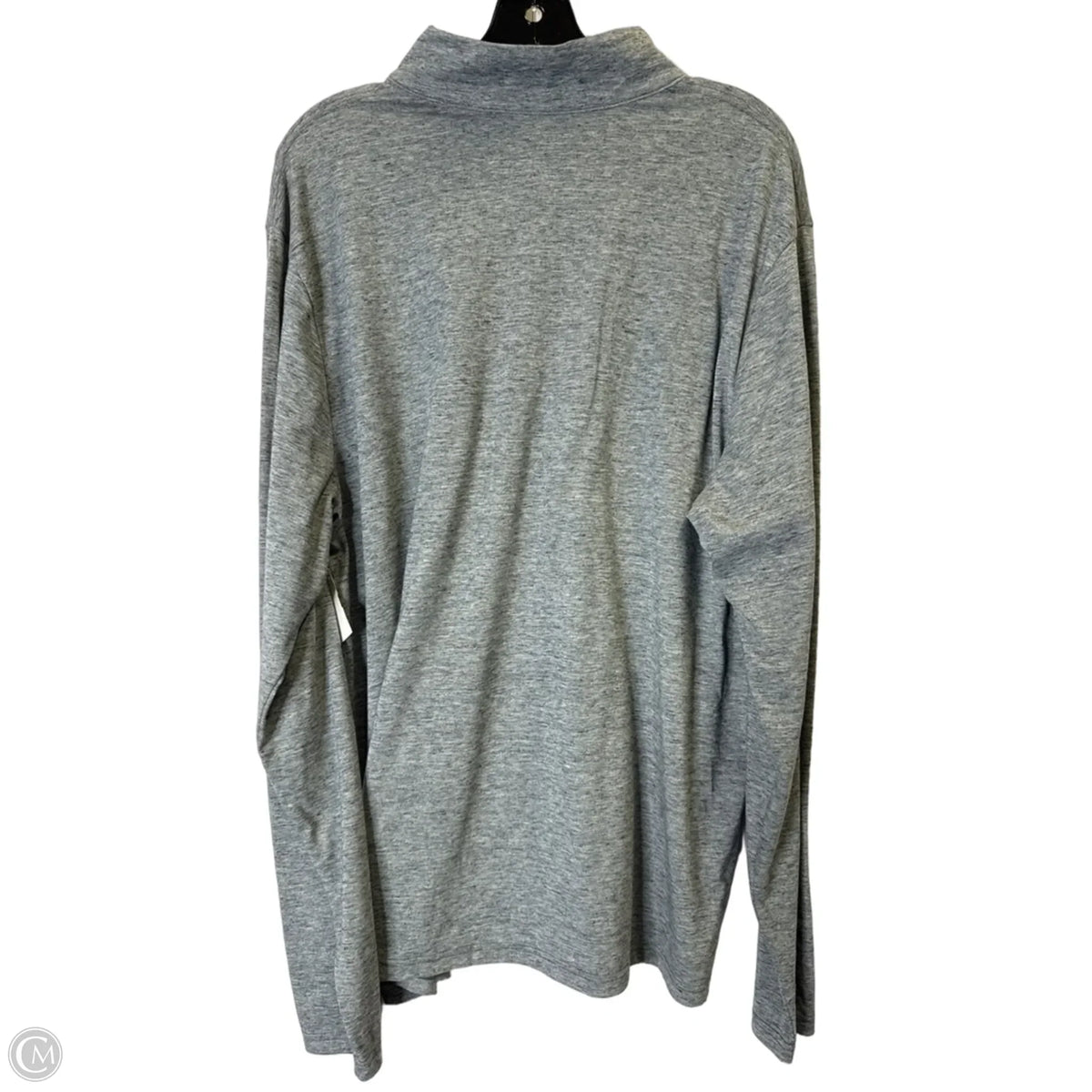 Sweatshirt Collar By Clothes Mentor In Grey, Size: 2x