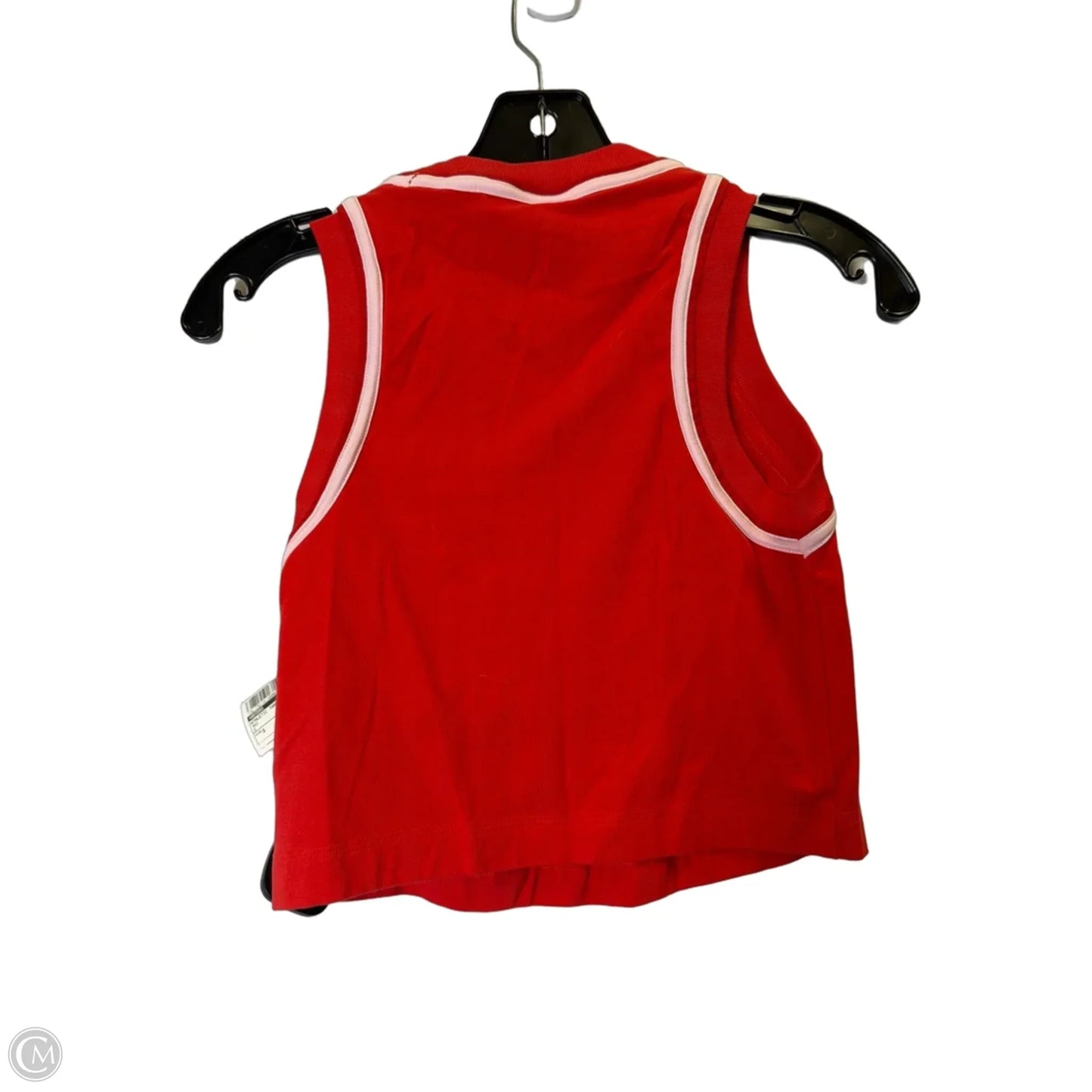 Athletic Tank Top By Adidas In Red, Size: S