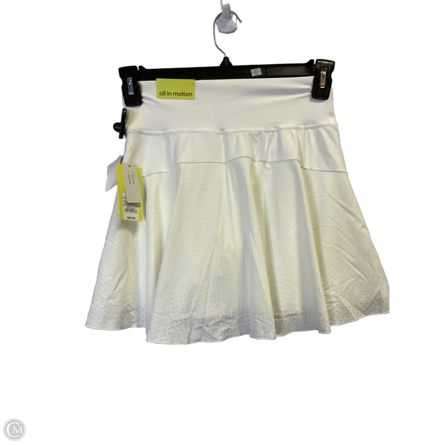 Athletic Skort By All In Motion In White, Size: S
