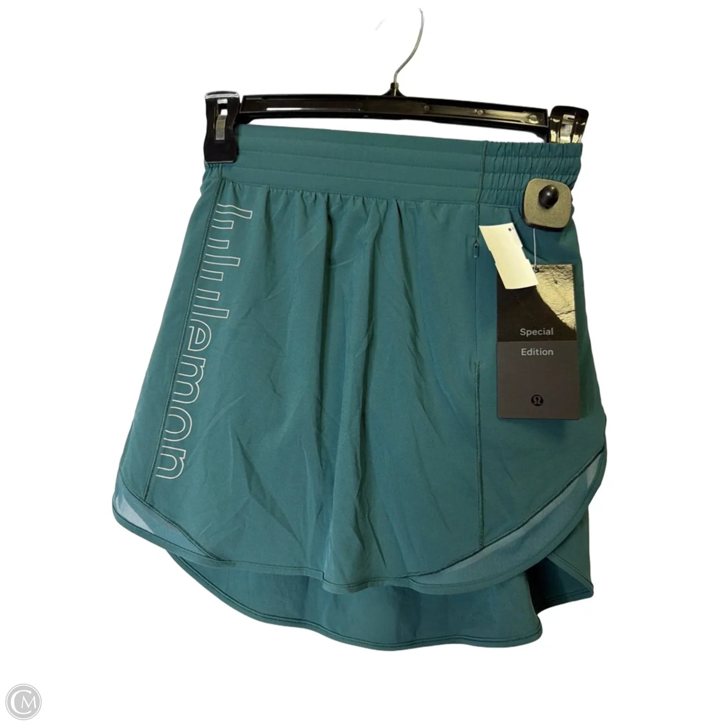 Athletic Skort By Lululemon In Green, Size: 4