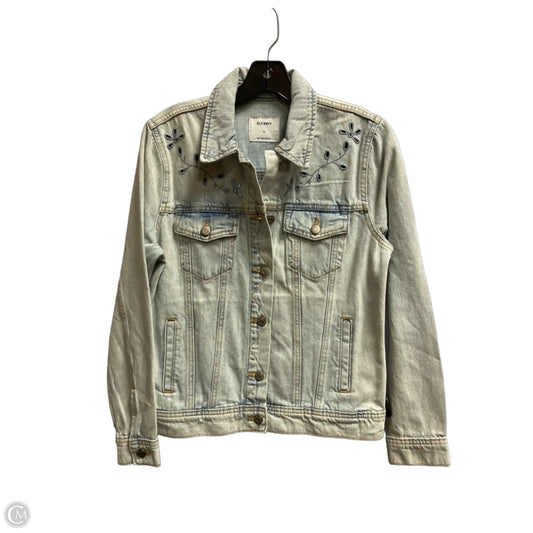 Jacket Denim By Old Navy In Blue Denim, Size: M
