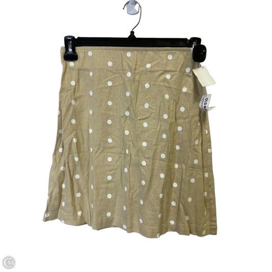 Skirt Mini & Short By Old Navy In Cream, Size: S