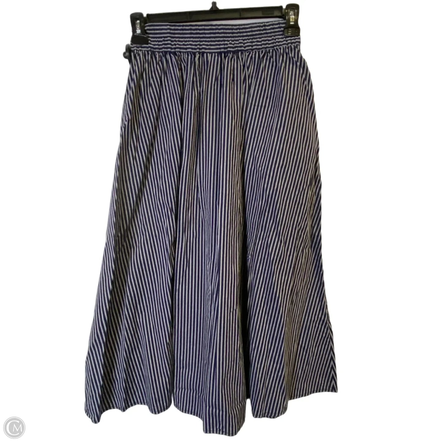 Skirt Midi By A New Day In Navy, Size: S