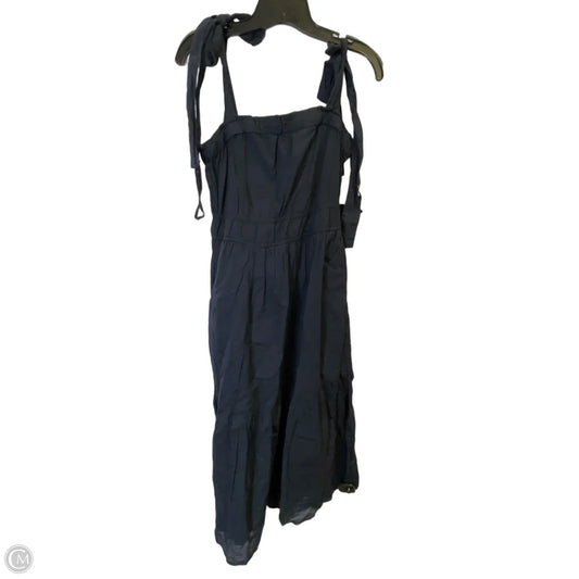 Dress Casual Midi By Free Assembly In Navy, Size: S