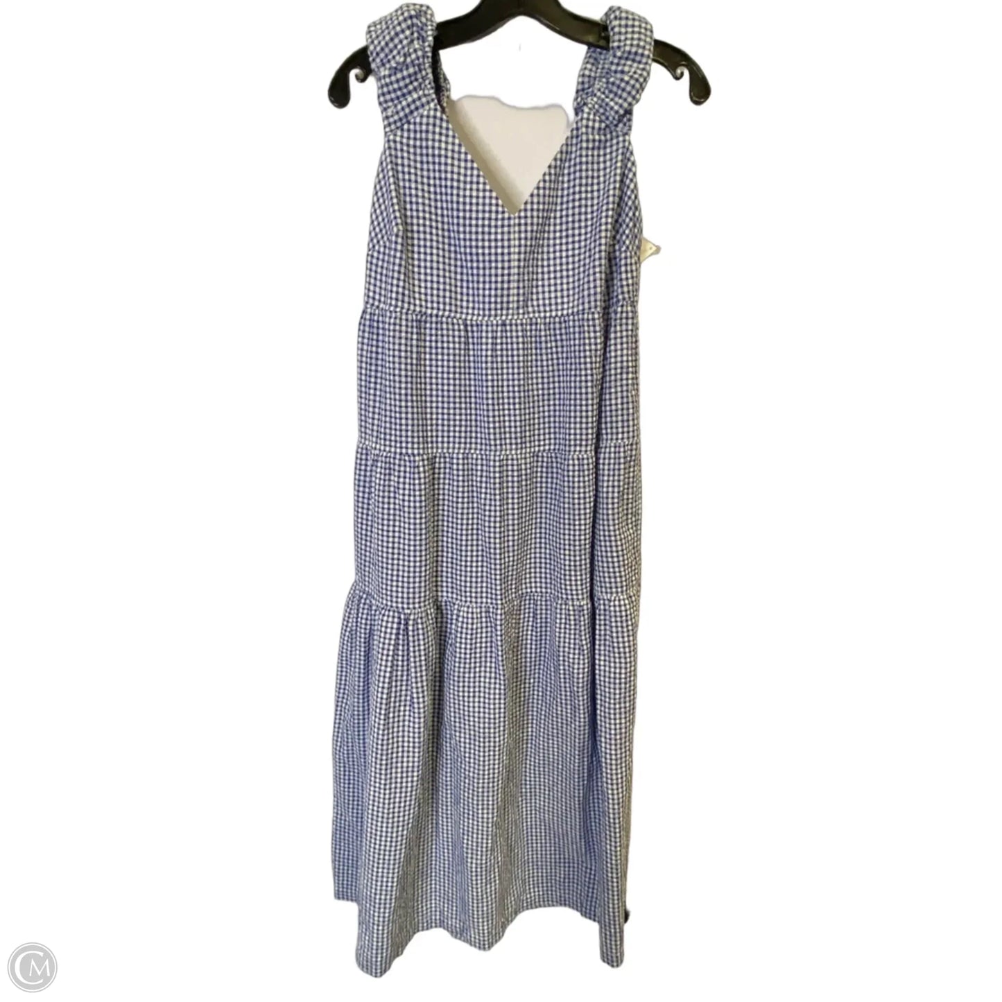 Dress Casual Midi By Old Navy In Blue, Size: S