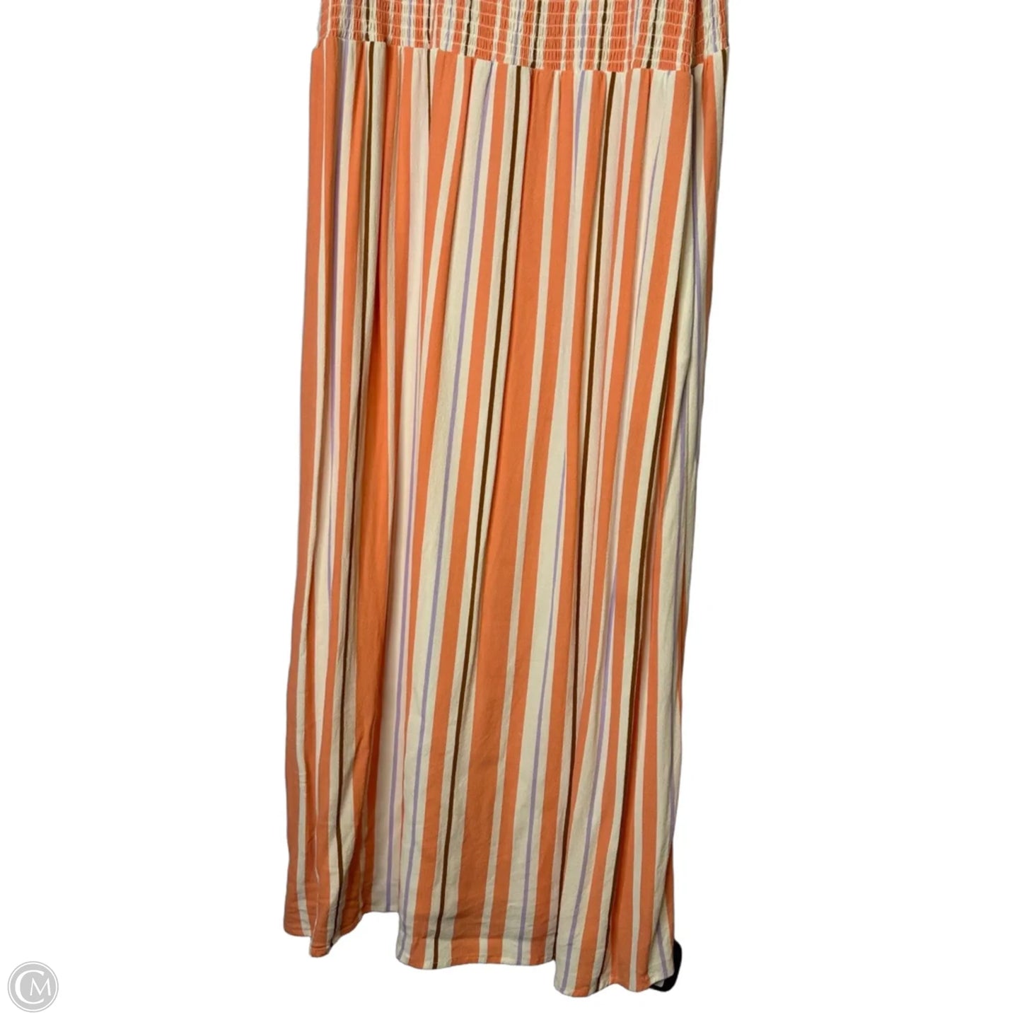 Dress Casual Midi By A New Day In Orange, Size: Xl