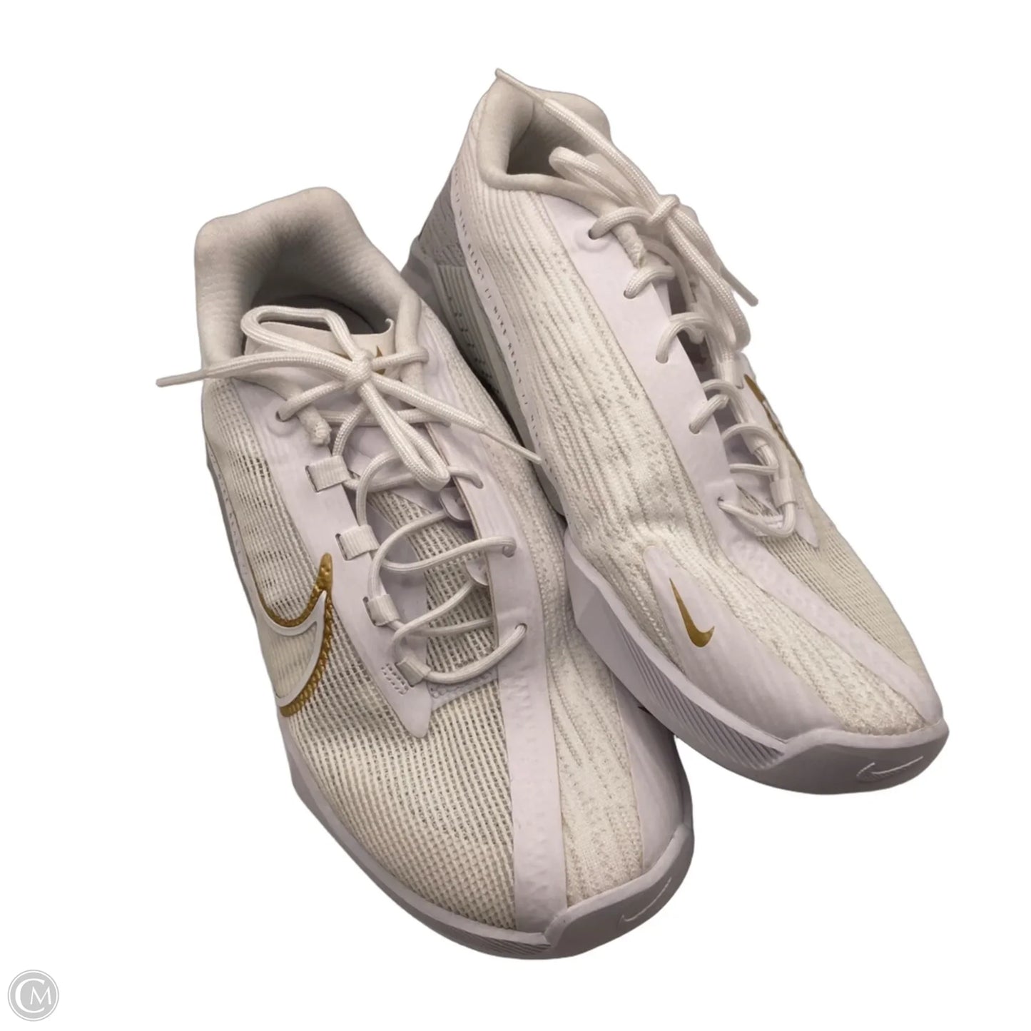 Shoes Athletic By Nike In Cream, Size: 9.5