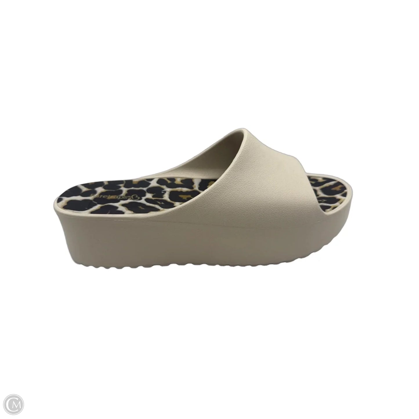 Sandals Heels Platform By Bare Traps In Cream, Size: 8